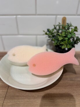 「アイテム（食器）」を使った、usaminさん（レディース・158cm）の冬コーディネート