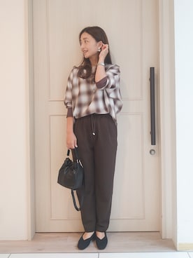 mi-saさん(レディース・154cm)の秋コーディネート