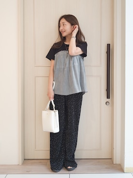 mi-saさん(レディース・154cm)の春コーディネート