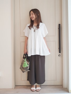 mi-saさん(レディース・154cm)の夏コーディネート