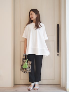 mi-saさん(レディース・154cm)の夏コーディネート