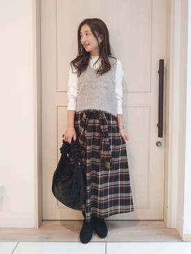 mi-saさん（レディース・154cm）の秋コーディネート
