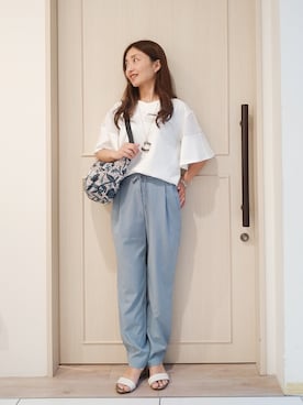 mi-saさん(レディース・154cm)の春コーディネート
