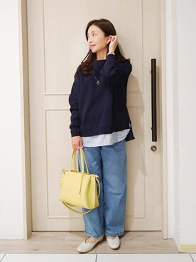 mi-saさん(レディース・154cm)の冬コーディネート