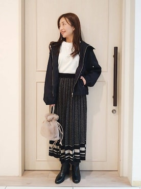 mi-saさん(レディース・154cm)の秋コーディネート