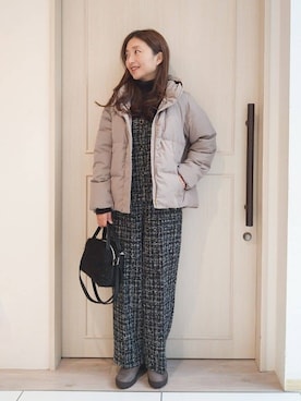 mi-saさん(レディース・154cm)の冬コーディネート
