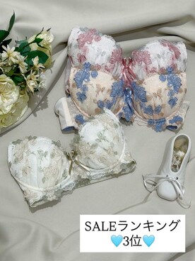 「アイテム（ブラジャー、ブラウン系）」を使った、hachiさん（レディース・158cm）の夏コーディネート