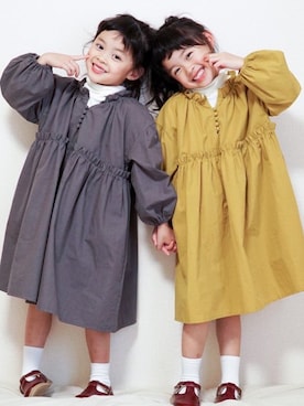 yuzu/suzuさん（キッズ・110cm）の秋コーディネート