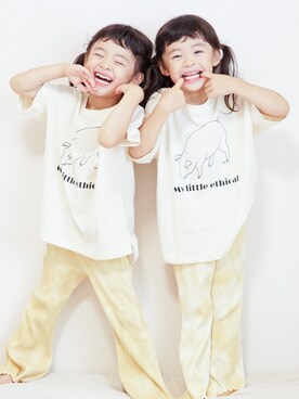 yuzu/suzuさん（キッズ・100cm）の夏コーディネート