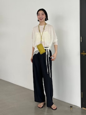 yukaさん（レディース・172cm）の春コーディネート