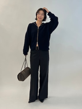 「コットン」｜yukaさん（レディース・172cm）の秋コーディネート
