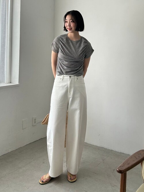 SLOBE IENA（スローブイエナ） サマーニット ニット セーター ギャザー