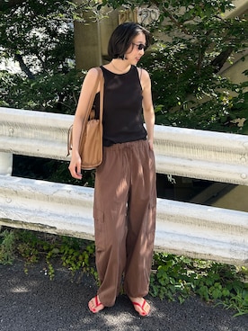 yukaさん(レディース・172cm)の夏コーディネート