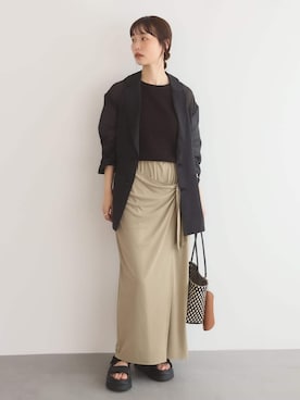 chihiroさん（レディース・159cm）の夏コーディネート