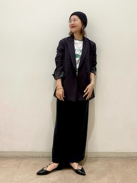 「LE TALON（ルタロン）のアイテム」を使った、mayoさん（レディース・163cm）の春コーディネート