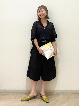 「LE TALON（ルタロン）のアイテム」を使った、mayoさん（レディース・163cm）の夏コーディネート