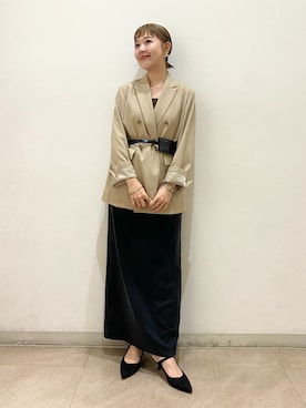 「LE TALON（ルタロン）のアイテム」を使った、mayoさん（レディース・163cm）の春コーディネート