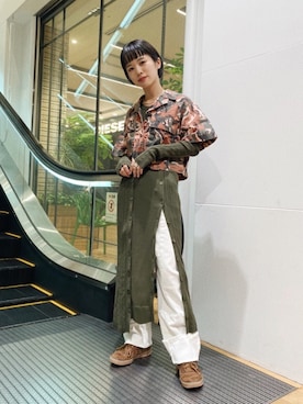 「adidas SB（アディダススケートボーディング）のアイテム」を使った、ingmさん（レディース・160cm）の夏コーディネート