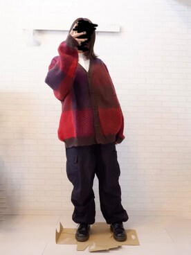 「COOOPER（クーパー）のアイテム（パンツ）」を使った、あもーれさん（レディース・163cm）の春コーディネート