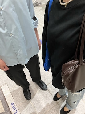 「THE ROW（ザロウ）のアイテム」を使った、Aprilさん（レディース・158cm）の冬コーディネート