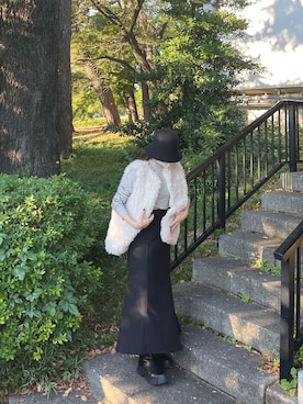 「スニーカーブーツ」｜「アイテム（ジャケット/アウター）」を使った、niniさん（レディース・158cm）の秋コーディネート