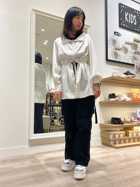 「オリエンタルトラフィック」｜WA浜松市野店さん（レディース・163cm）の冬コーディネート