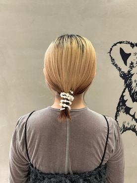 「アイテム（その他ヘアアクセサリー）」を使った、さきさん（レディース・153cm）の秋コーディネート