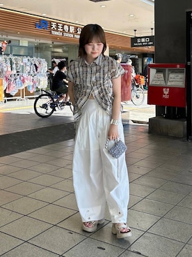 さきさん（レディース・153cm）の夏コーディネート