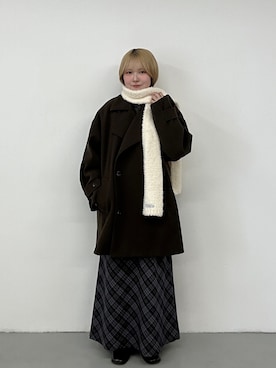 さきさん（レディース・153cm）の冬コーディネート