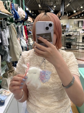 「アイテム（スマホグッズ）」を使った、さきさん（レディース・153cm）の夏コーディネート