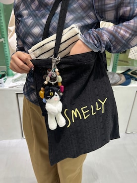 「アイテム（ハンカチ/ハンドタオル）」を使った、さきさん（レディース・153cm）の秋コーディネート
