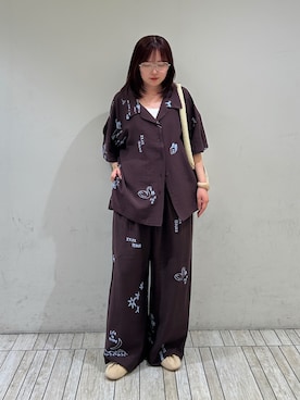 「KBF（ケイビーエフ）のアイテム（ブレスレット）」を使った、さきさん（レディース・153cm）の春コーディネート