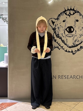 「アイテム（その他シューズ、グレー系）」を使った、さきさん（レディース・153cm）の秋コーディネート