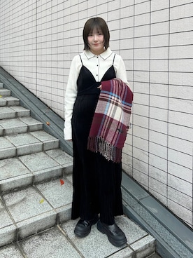さきさん(レディース・153cm)の冬コーディネート