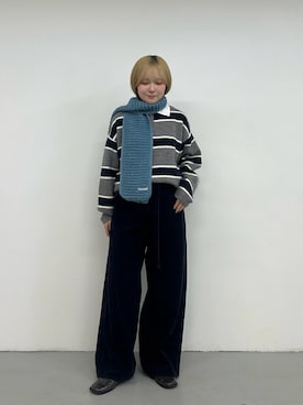 「アイテム（その他シューズ）」を使った、さきさん（レディース・153cm）の秋コーディネート