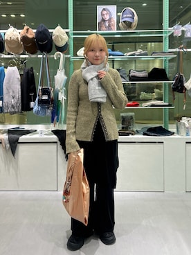 「アイテム（雑貨/ホビー）」を使った、さきさん（レディース・153cm）の秋コーディネート