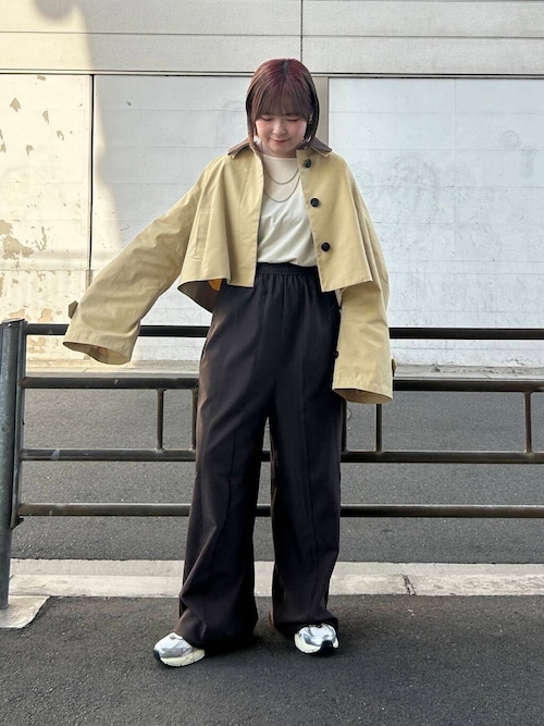 3/30までタイムセール☆新品 KBF BACKフレアショートジャケット KBF