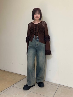 さきさん（レディース・153cm）の冬コーディネート