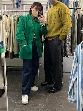 「SCYE BASICS（サイベーシックス）のアイテム」を使った、ぽさん（レディース・155cm）の春コーディネート