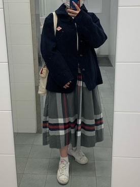 ぽさん（レディース・155cm）の冬コーディネート