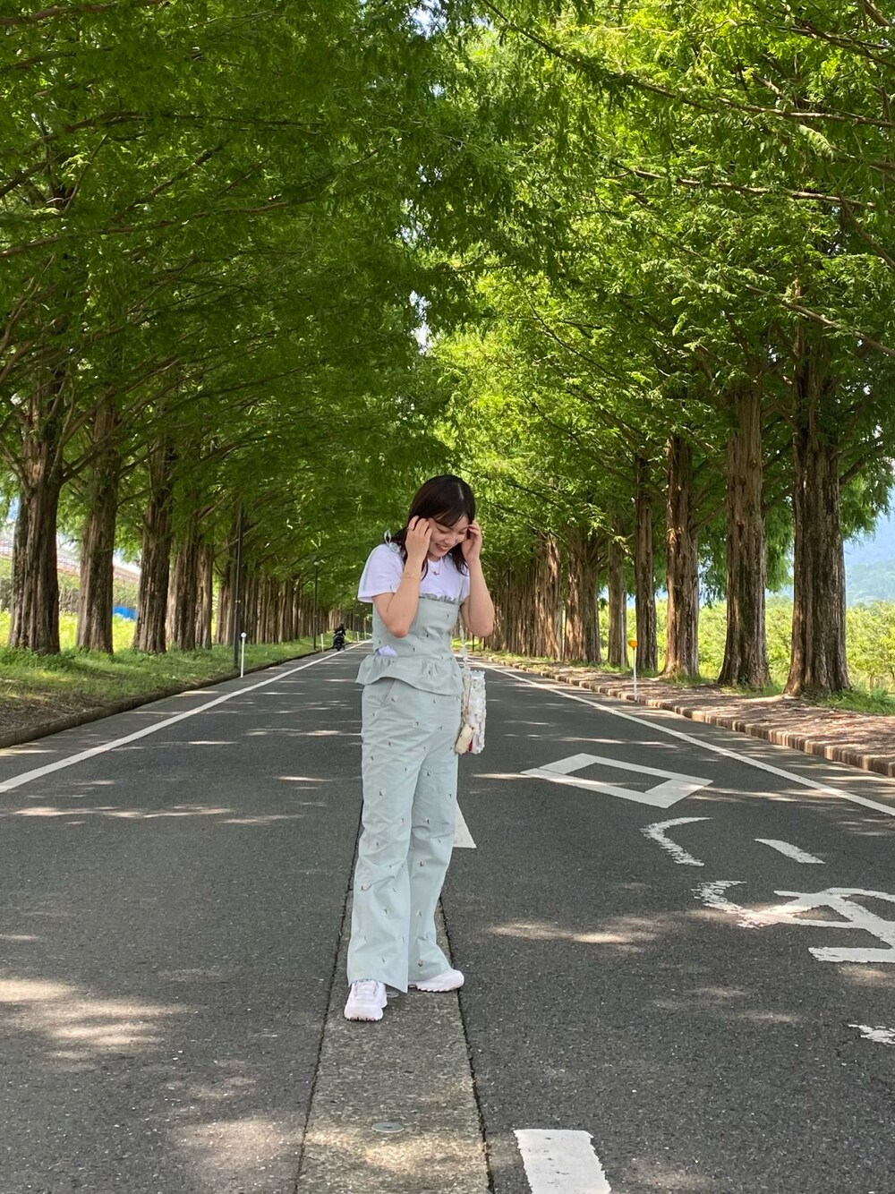 HONEY MI HONEYのオールインワン・サロペットを使った人気ファッション