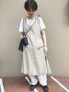 「nico（ニコ）のアイテム」を使った、Anna Satoさん（レディース・151cm）の夏コーディネート