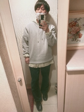 まささん（メンズ・158cm）の冬コーディネート