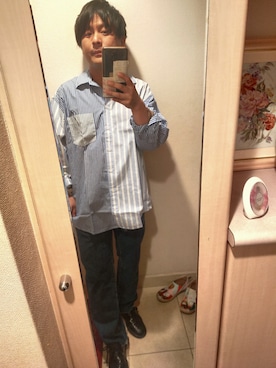 まささん（メンズ・159cm）の春コーディネート