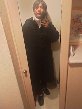 「プラスJ」｜「アイテム（ブーツ）」を使った、まささん（メンズ・158cm）の冬コーディネート