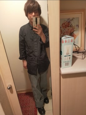 「LiNoH（リノー）のアイテム（パンツ）」を使った、まささん（メンズ・158cm）の夏コーディネート