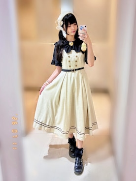 「Chalmiere（シャルミエール）のアイテム」を使った、meriさん（レディース・168cm）の夏コーディネート
