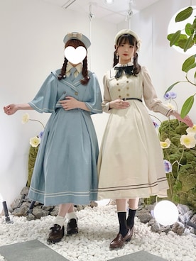 「アイテム（セットアップ）」を使った、meriさん（レディース・168cm）の秋コーディネート