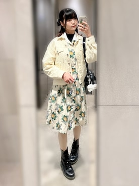 「Candy Stripper（キャンディストリッパー）のアイテム」を使った、meriさん（レディース・168cm）の春コーディネート