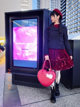 「F i.n.t（フィント）のアイテム」を使った、meriさん（レディース・168cm）の冬コーディネート